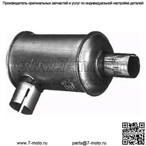 018543 Глушитель для двигателей мощностью от 12 до 16 л.с. Gravely Garden Tractors