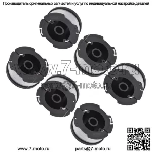 6 катушек лески для Black & Decker NST1118 NST2118 LST220 LST300 LST400 30 футов