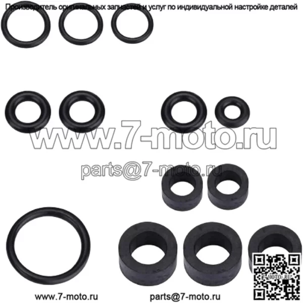 99-03 Комплект уплотнений клапана сброса давления топлива Ford #Silver - Image 3