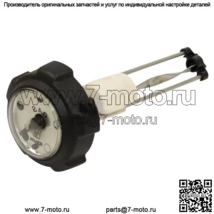 Крышка топливного бака с манометром подходит для газонокосилок John Deere 300 312 314 316 317 400 AM3512