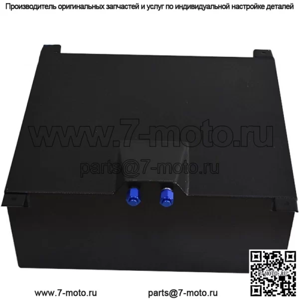 Бак для топливных элементов 20 галлонов 80 л с крышкой и датчиком уровня, алюминиевый, черный, универсальный - Image 5