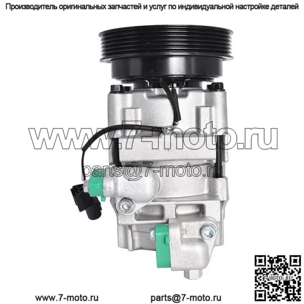 КОМПРЕССОР КОНДИЦИОНЕРА С МУФТОЙ Для 2001-2004 2005 2006 Hyundai Santa Fe 2.7L V6 - Image 4