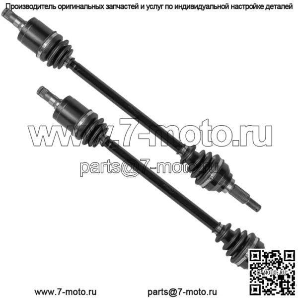 Передние мосты CV для John Deere Gator XUV UTV 865E 865M 835E 835M 835R 865R - Image 5