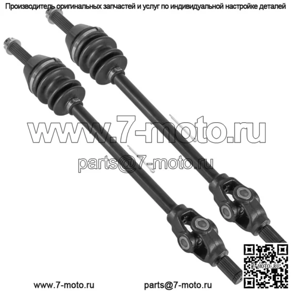 Передние левые и правые полуоси CV для Polaris Ranger 500 2x4 4x4 6X6 2000-2005 - Image 4