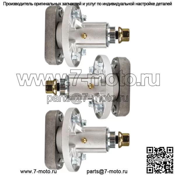Комплект шпинделей деки косилки для John Deere L120 L130 L100 L110 L118 48 дюймов, 3 шт. в упаковке - Image 2