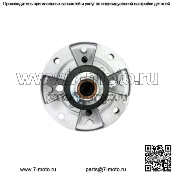 Новый узел шпинделя подходит для John Deere L111 L118 L120 L130 с гайкой шкива - Image 4