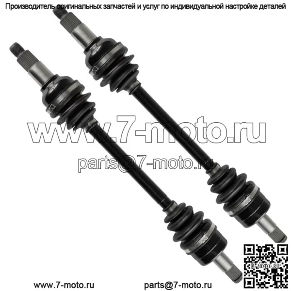 Передние левые и правые полуоси ШРУС для Yamaha Grizzly 700 YFM700 4WD 2014-2020 - Image 4