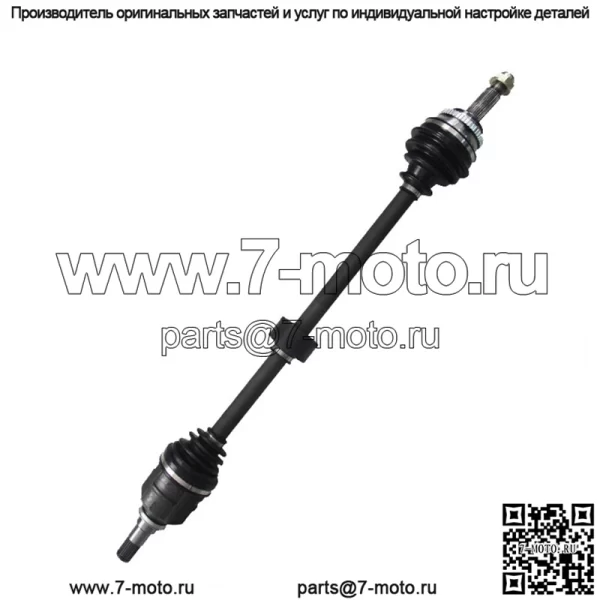 Ось CV 43410-12A80 для Toyota Corolla Verso (_E12_) 1.8 Vvt-I (ZZE122_) 2014-2018 48t Приводной вал