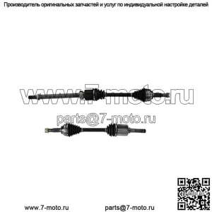 Передние левые и правые оси для Nissan Rogue 2.5L 2008-2013 AWD NI8347 NCV53001