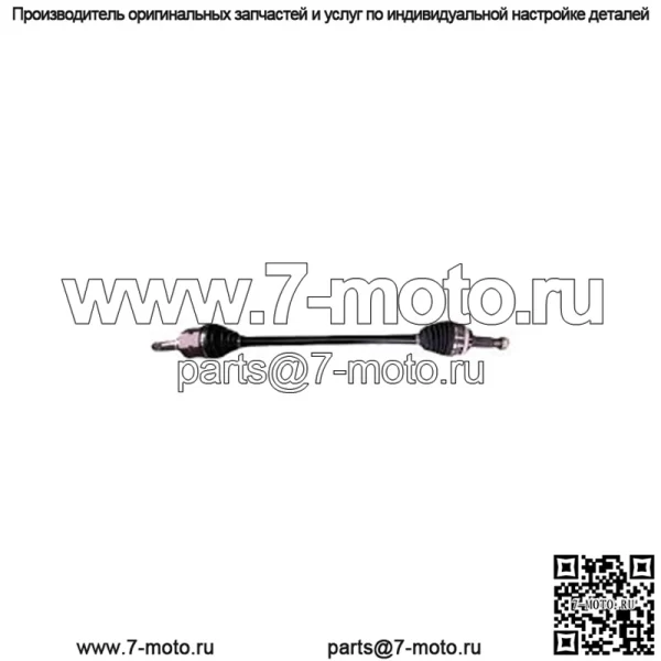 TOYOTA  43410-12660 ВАЛ В СБОРЕ, ПЕРЕДНИЙ OEM