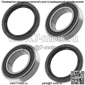 Шарикоподшипники и уплотнения заднего колеса для Arctic Cat 300 DVX 2009-2015 3406-099
