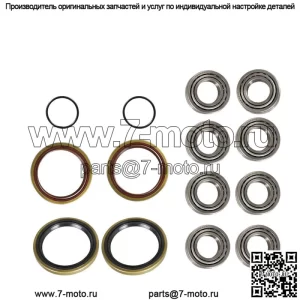 Для Polaris Sportsman Scrambler 335 400 500 Передние ступичные подшипники стойки колеса