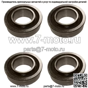 4 Универсальный фланцевый подшипник колеса 3/4 x 1-3/8 подходит для Snapper 11807, 1-1807, 70118