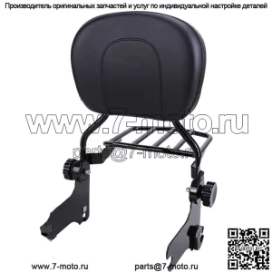 Для 97-08 Harley Road King Electra Glide Регулируемая спинка Sissy Bar со стойкой