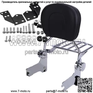 Для багажника Sissy Bar Backrest 97-08 Harley Road King Electra / комплект для стыковки