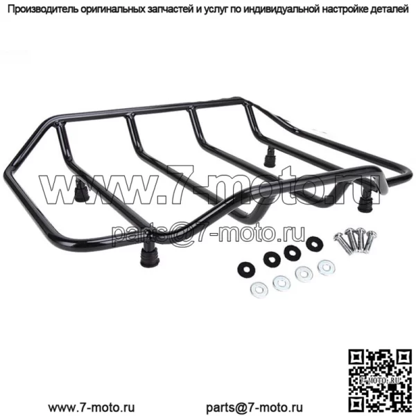 Tour Pack Pak Trunk Багажная верхняя стойка для Harley Road King Street Electra Glide