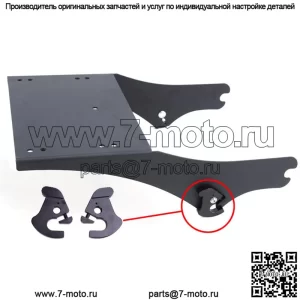 Кронштейн для крепления багажника Two Up Tour Pack Pak для Harley Touring Road King 97-08