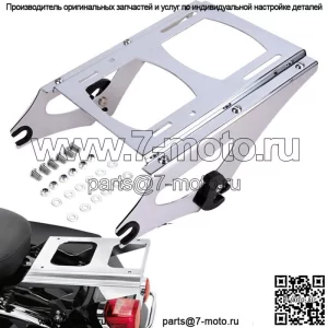 Двухместная багажная стойка Tour Pak Pack Mount для Harley Touring Road King Glide 09-13