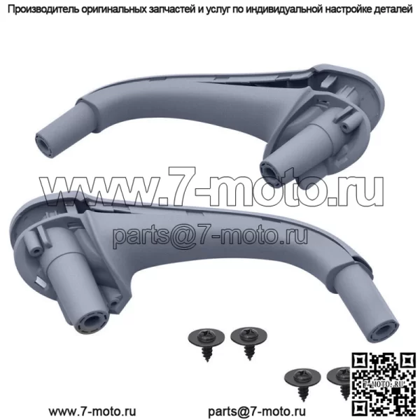 Передние левые и правые внутренние дверные ручки для Mercedes Benz W203 C-Class 03-07 серые