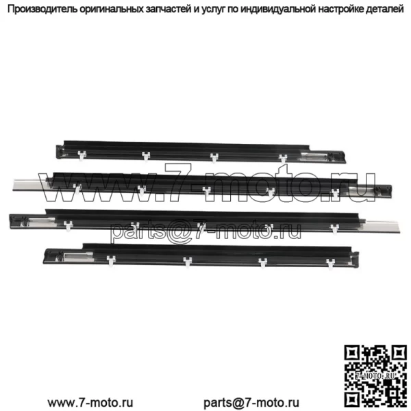 Для 2001 2002 2003-2007 Sequioa 4PCS Set дверной ремень молдинг уплотнитель - Image 4