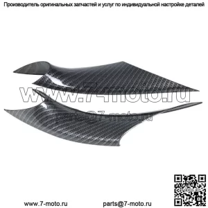 Для BMW 3 4 F30 F35 2шт карбоновое волокно внутренняя отделка корпуса дверной ручки