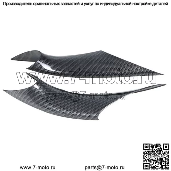 Для BMW 3 4 F30 F35 2шт карбоновое волокно внутренняя отделка корпуса дверной ручки