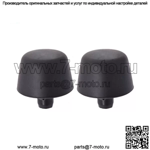 Для Jeep Wrangler JK Body 07-18 черные резиновые бамперы и заглушки капота 2 шт. - Image 3