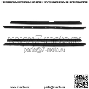 Комплект войлочных уплотнителей для окон Sweep Weatherstrip, 4 шт. для Chevy Corvette 1990-96 гг.