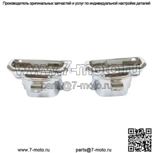 Для Chevrolet Silverado GMC Sierra 1500 2019-2023 гг. Левая и правая выхлопные трубы