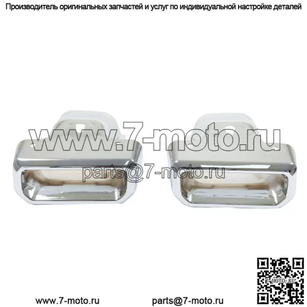 Для Chevrolet Silverado GMC Sierra 1500 2019-2023 гг. Левая и правая выхлопные трубы - Image 3