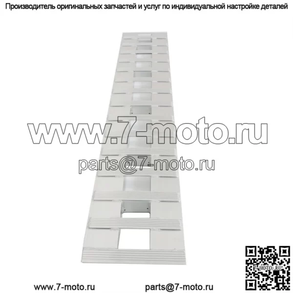 84"x14" алюминиевые рампы 6000 фунтов автомобильный прицеп грузовик крюк конец 1 пара рамп - Image 5