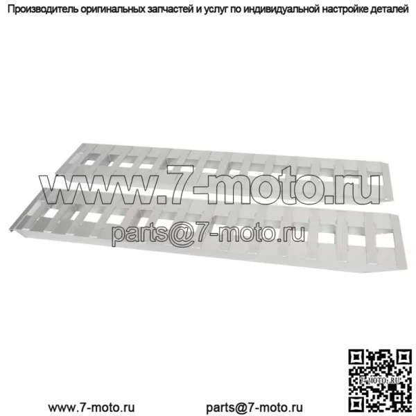 84" X 15" алюминиевые 6000 фунтов для грузовиков, автомобилей, автоприцепов, рампы с крюком, ножевая опора 7' - Image 3