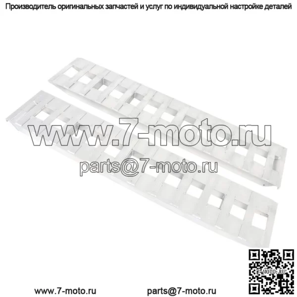 72" X 15" 6500 ФУНТОВ АЛЮМИНИЕВЫЙ Крюк рампа ЛЕГКОВОЙ АВТОМОБИЛЬ ГРУЗОВИК ПРИЦЕП автовоз ТЯГАЧ Пара - Image 3