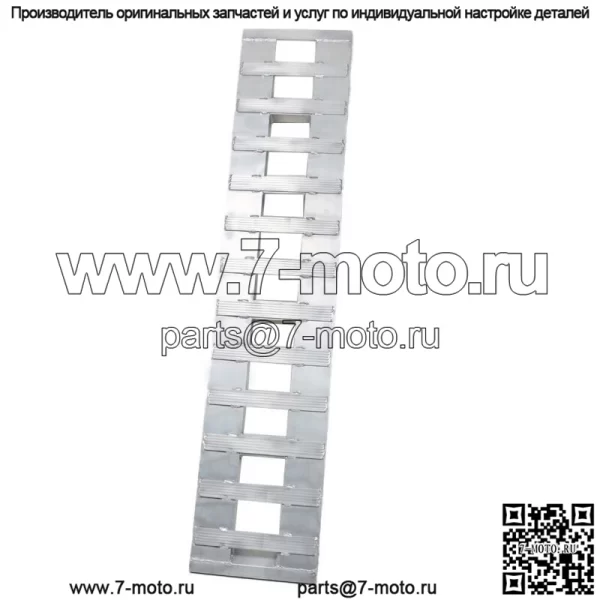 72" X 15" 6500 ФУНТОВ АЛЮМИНИЕВЫЙ Крюк рампа ЛЕГКОВОЙ АВТОМОБИЛЬ ГРУЗОВИК ПРИЦЕП автовоз ТЯГАЧ Пара - Image 5