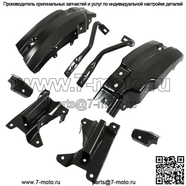 Кронштейн переднего бампера для 07-13 Chevy Silverado 1500 GM1066180 GM1067180 - Image 3