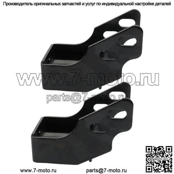 Комплект кронштейнов бампера для Chevrolet Silverado 2500 HD 2011-2014, передний стальной, 2 шт. - Image 2