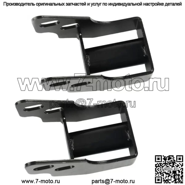 Комплект кронштейнов бампера для Chevrolet Silverado 2500 HD 2011-2014, передний стальной, 2 шт. - Image 3