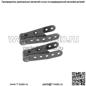6400 Комплект задних опускающихся скоб с 2-дюймовым опусканием для Chevy Silverado GMC Sierra 1500