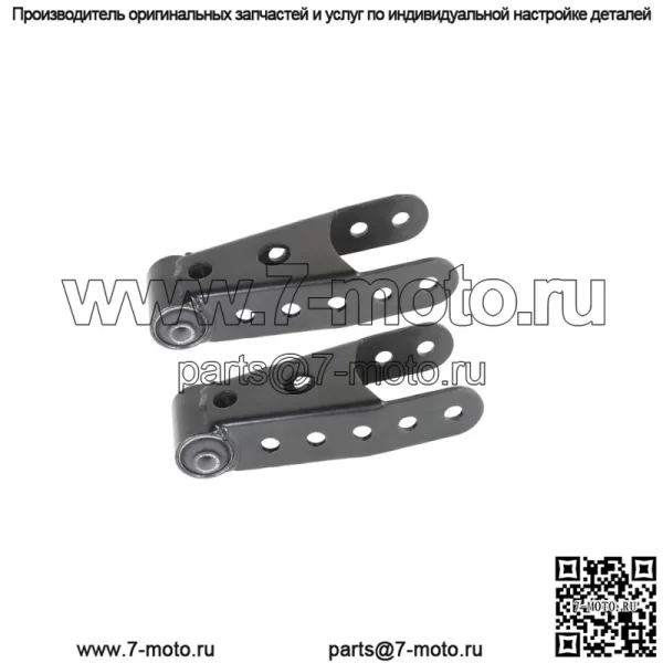 6400 Комплект задних опускающихся скоб с 2-дюймовым опусканием для Chevy Silverado GMC Sierra 1500