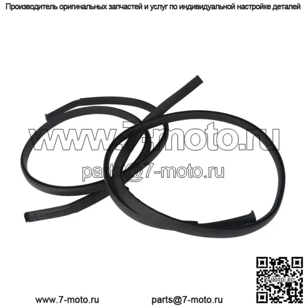 Для Toyota Corolla 2009 2010-2013 черный комплект молдингов для крыши ABS 2 шт. - Image 2