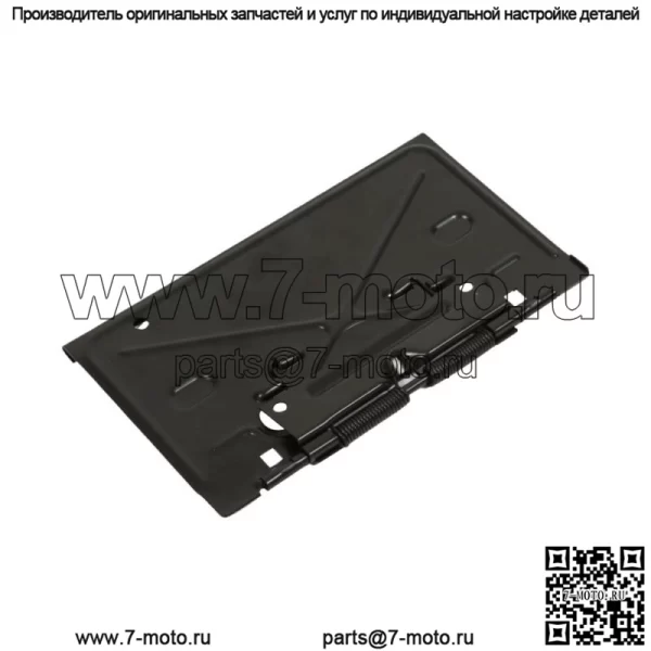 Кронштейн номерного знака задний для Chevelle Impala Caprice 1968-1972 черный - Image 2