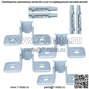 Для 1984-01 Jeep Cherokee XJ 4 дверной кронштейн и штифт замена ремонт 8 шт.