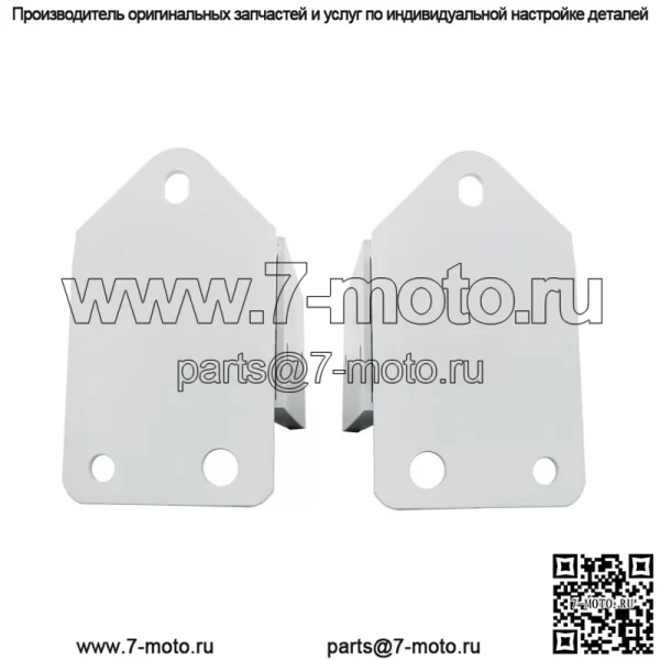 Комплект кронштейнов бампера со стороны водителя и пассажира для Toyota Tacoma 2005-2015 гг. - Image 2