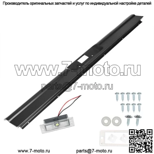 Roll Pan для Chevrolet 1967-72 C10 Pickup Fleetside с номерным знаком Part Rear - Image 2