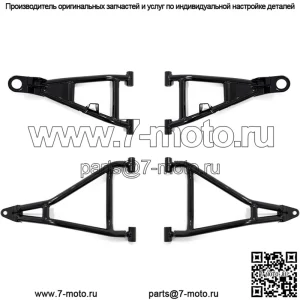 UTV High Clearance 1,5-дюймовые передние смещенные А-образные рычаги для Kawasaki Teryx KRX 1000 2020+ | Подходит для шин до 34 дюймов | Усиленные стальные трубы 1,25 дюйма | Регулируемые поворотные блоки | Порошковое покрытие, устойчивое к ультрафиолетовому излучению