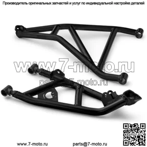 Can-Am Maverick X3 High-Clearance 2" Forward Offset A-Arms для 64-дюймовых моделей — измените свою поездку | Черный