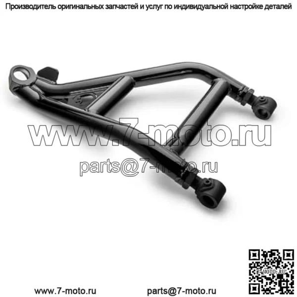 Atlas Pro 2" передние смещенные рычаги A для Can-Am Defender HD 10 / HD 10 6x6 2020+ (СМ. УСТАНОВКУ) | Черный | На 0,5" больше, чем стандартный | Регулируемые 24-миллиметровые поворотные блоки - Image 2