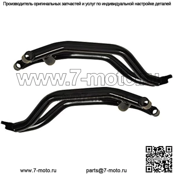 Арочные передние 1,5-дюймовые передние А-образные рычаги для Polaris Ranger Full Size 700 (2009) - черные - Image 2