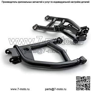Atlas Pro High Clearance 1,5-дюймовые передние смещенные А-образные рычаги для Can-Am Defender HD 10 DPS/XT/MAX 2020+ (см. комплектацию) | Черный | Подходит для шин 31" | Трубы 1,5" | Регулируемый поворотный блок