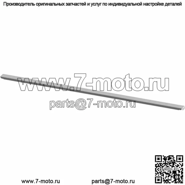 Кронштейн задней двери Polaris, оригинальная деталь OEM 5258200, кол-во 1